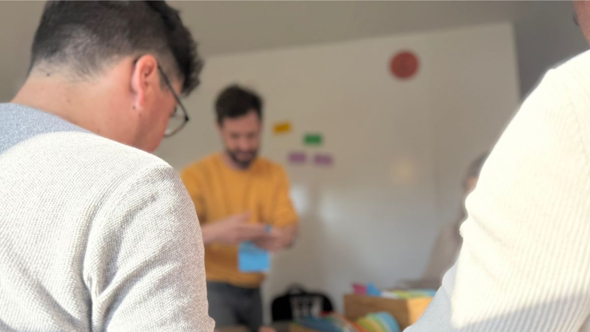 Brainstorming mit Whiteboard